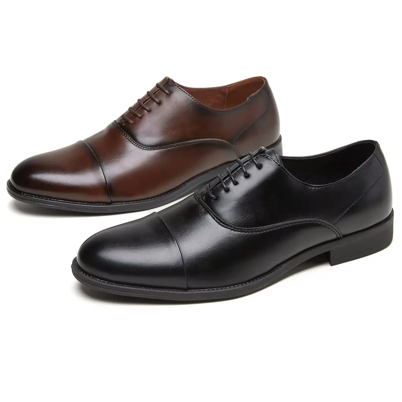 Men's High Quality Formal Leather Shoes, Classic Design Dress Shoes, Luxury Footwear for Wedding & Social Occasions
Men's High Quality Formal Leather Shoes, Classic Design Dress Shoes, Luxury Footwear for Wedding & Social Occasions