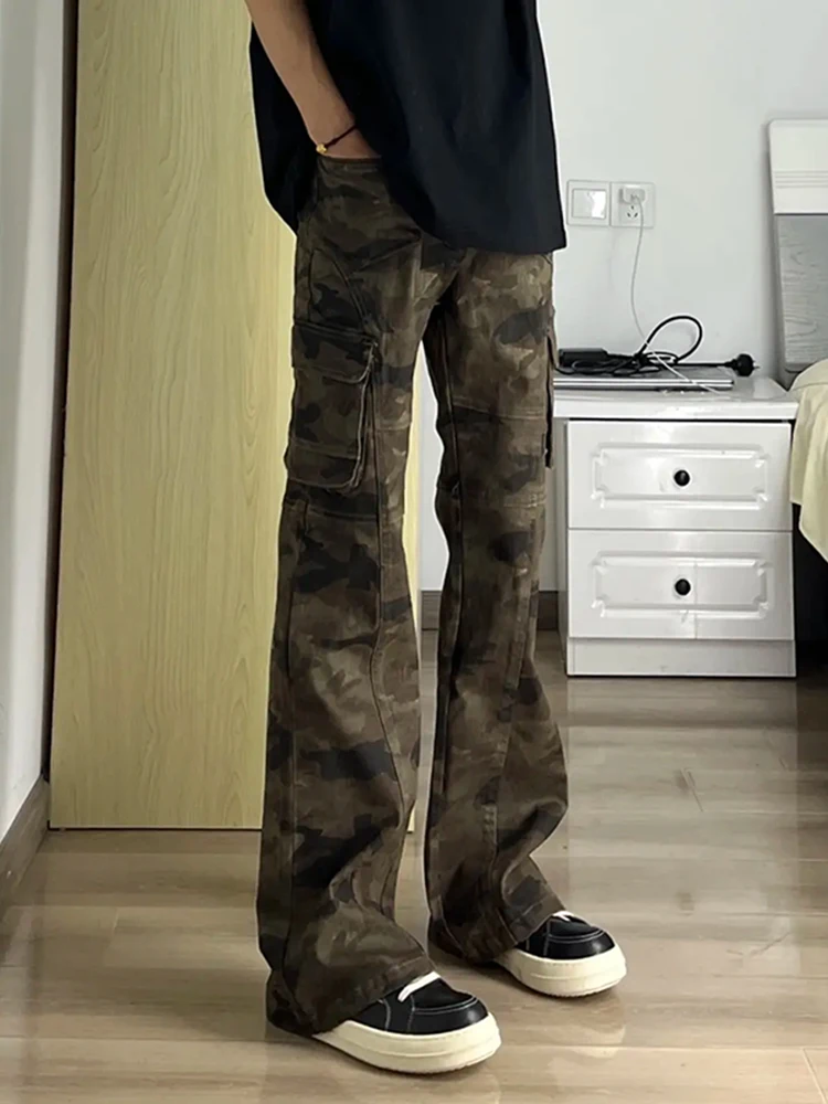 American High Street Sle Men's Camouflage Work Pants Multiple kets Spring CleanFit Knife Flare Jeans Youth Trend Cotton ...
American High Street Sle Men's Camouflage Work Pants Multiple kets Spring CleanFit Knife Flare Jeans Youth Trend Cotton ...