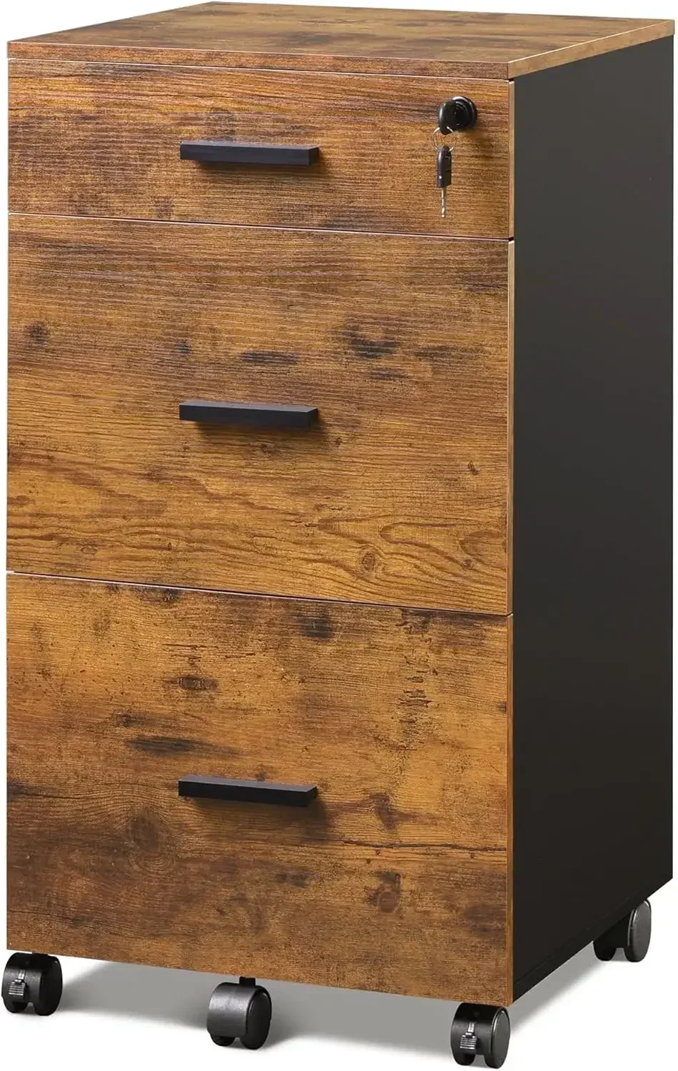 Шкаф для документов на колесиках с 3 ящиками и замком, деревянный шкаф для документов подходит для размеров Letter/A4 для домашнего офиса, коричневый в деревенском стиле
Шкаф для документов на колесиках с 3 ящиками и замком, деревянный шкаф для документов подходит для размеров Letter/A4 для домашнего офиса, коричневый в деревенском стиле