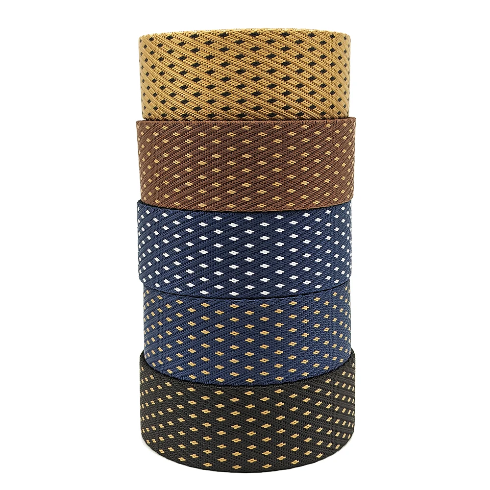 Толстая жаккардовая нейлоновая тесьма шириной 38 мм, уличные холщовые брюки, пояс, одежда, украшения для багажа, аксессуары
Толстая жаккардовая нейлоновая тесьма шириной 38 мм, уличные холщовые брюки, пояс, одежда, украшения для багажа, аксессуары