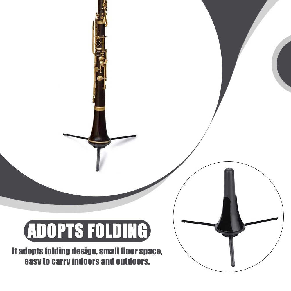 Folding Clarinet Stand With Non Scratch Touch Points Stable Three Legged Support Oboe Holder Instrument Accessory
Folding Clarinet Stand With Non Scratch Touch Points Stable Three Legged Support Oboe Holder Instrument Accessory