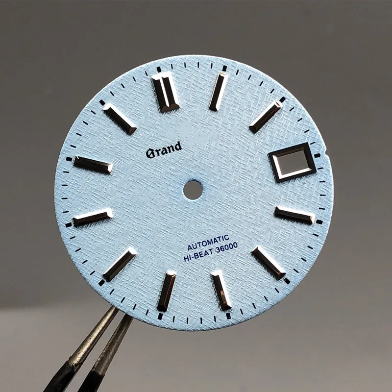 C15 2025 new watch accessories NH35 dial with GS logo calendar 28.5MM dial Japanese movement NH35/36
C15 2025 new watch accessories NH35 dial with GS logo calendar 28.5MM dial Japanese movement NH35/36