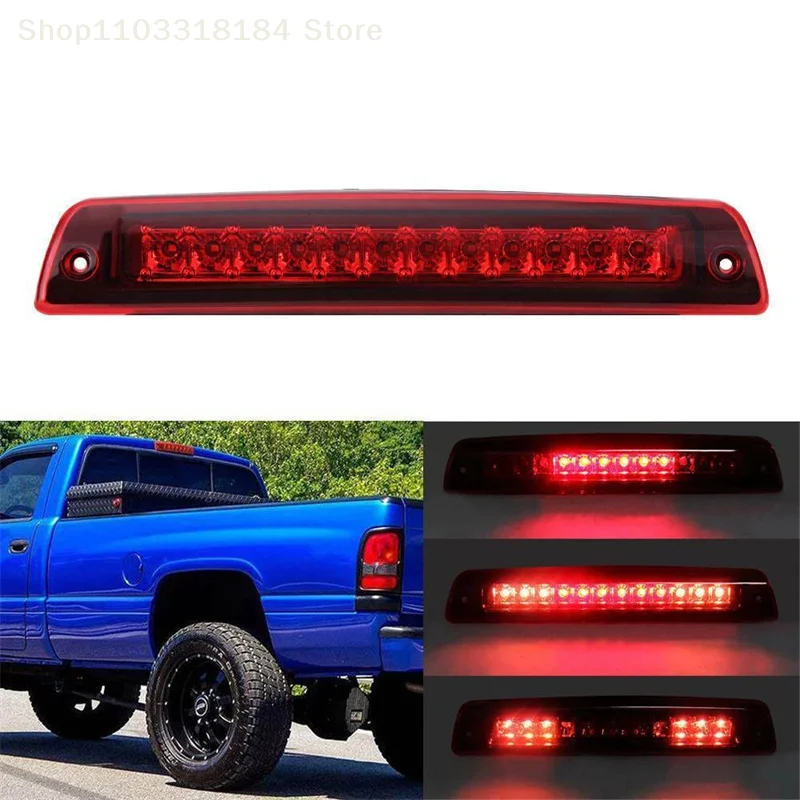 Высоко установленный стоп-сигнал красный для Dodge Ram 1500 2500 3500 1994-2001, 3-й стоп-сигнал на крыше, дополнительные стоп-сигналы 55077263AB
Высоко установленный стоп-сигнал красный для Dodge Ram 1500 2500 3500 1994-2001, 3-й стоп-сигнал на крыше, дополнительные стоп-сигналы 55077263AB