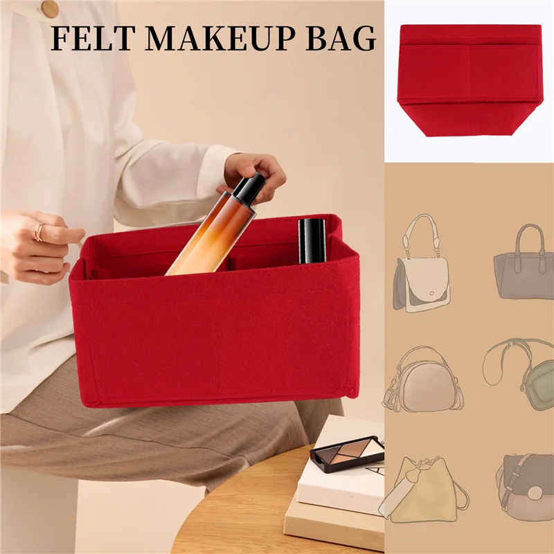 A63X-Red Home Storage Bag Purse Organizer Felt Insert Bag Makeup Organizer Inner Purse Portable Cosmetic Bags Storage Tote
A63X-Red Home Storage Bag Purse Organizer Felt Insert Bag Makeup Organizer Inner Purse Portable Cosmetic Bags Storage Tote