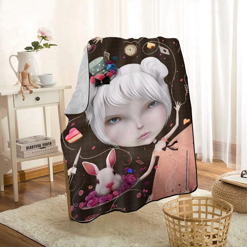Fantasy Cartoon Girl Blanket Personalized Blankets On For The Sofa/Bed/Car Portable 3D Blanket For Kid Home Textile Fabric 1104
Fantasy Cartoon Girl Blanket Personalized Blankets On For The Sofa/Bed/Car Portable 3D Blanket For Kid Home Textile Fabric 1104