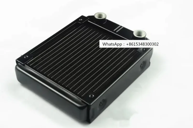 Water cooled heat dissipation aluminum cooled exhaust heat exchanger heat dissipation exhaust 120 240 360MM with 1/4 thread
Water cooled heat dissipation aluminum cooled exhaust heat exchanger heat dissipation exhaust 120 240 360MM with 1/4 thread