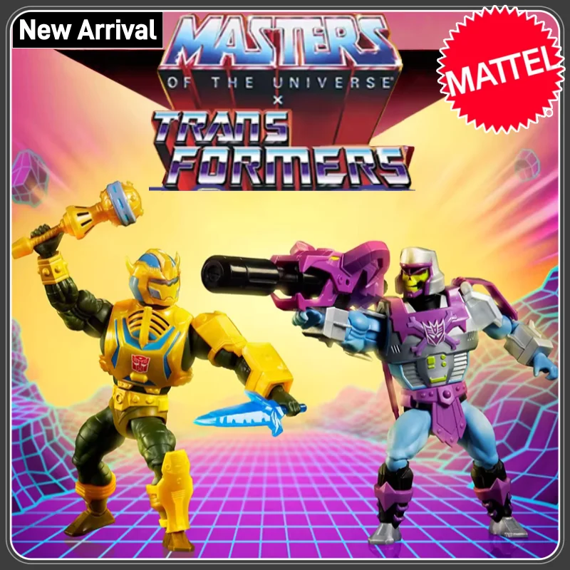 New Genuine Mattel Masters Of The Universe TF Collaboration Action Figure He-Man Skeletor Collectible Anime Peripheral Gift Toy
New Genuine Mattel Masters Of The Universe TF Collaboration Action Figure He-Man Skeletor Collectible Anime Peripheral Gift Toy
