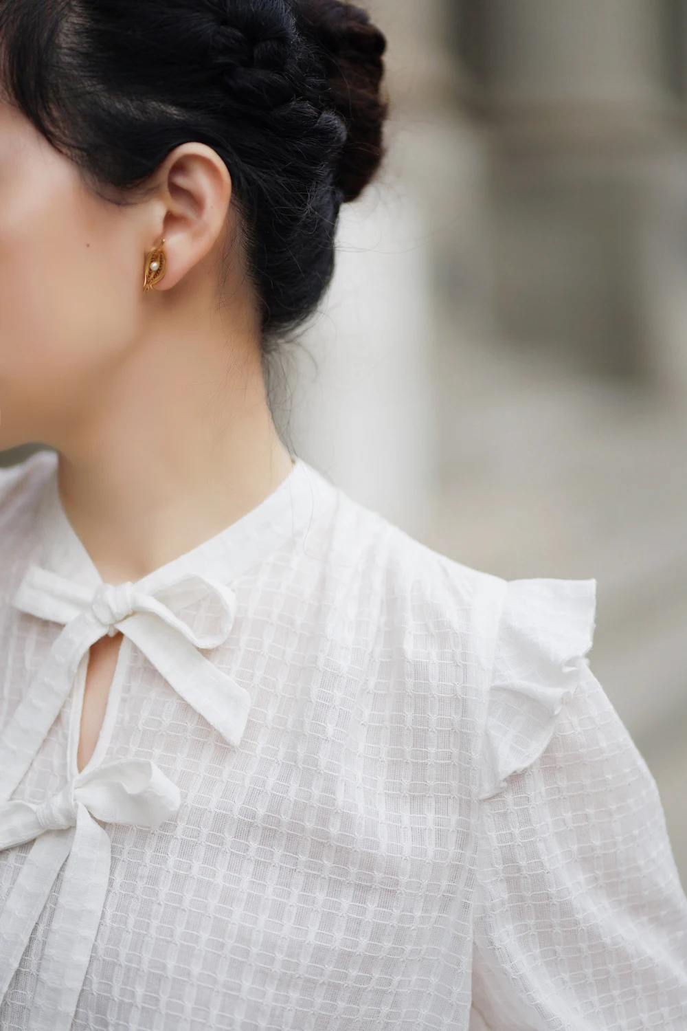 Miaou Boutique Spring Vintage Embroidered Cotton Silk Double Knot Decorated Fly Sve irt Women's Loose Fit Long...
Miaou Boutique Spring Vintage Embroidered Cotton Silk Double Knot Decorated Fly Sve irt Women's Loose Fit Long...