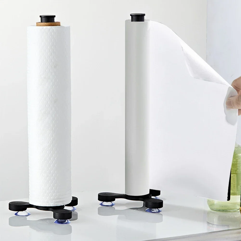 Plastic Wrap Dispenser Holder Removable One-Handed Tear Paper Towel Roll Holder Modern Roll Paper Holder for Kitchen Dining Room
Plastic Wrap Dispenser Holder Removable One-Handed Tear Paper Towel Roll Holder Modern Roll Paper Holder for Kitchen Dining Room