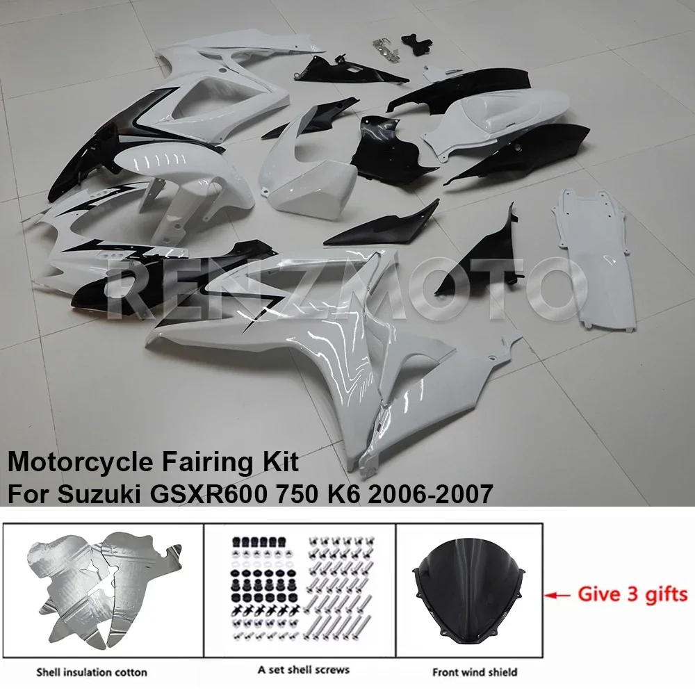 Комплект обтекателя мотоцикла, пластиковый комплект для Suzuki GSX-R600 R750 2006-2007 K6, аксессуары, литьевой кузов S0606-111a
Комплект обтекателя мотоцикла, пластиковый комплект для Suzuki GSX-R600 R750 2006-2007 K6, аксессуары, литьевой кузов S0606-111a