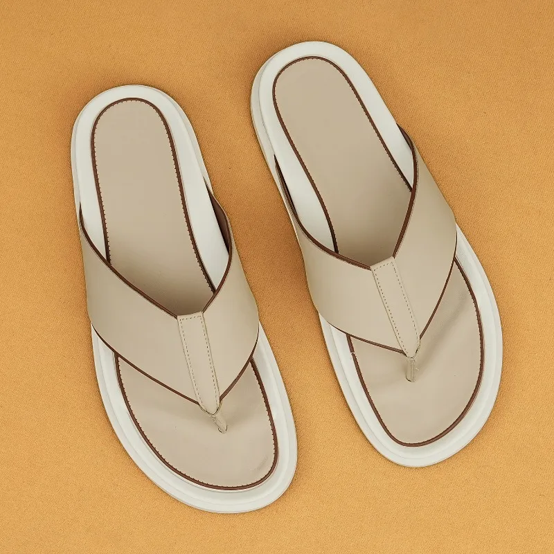 Genuine Leather Mens Flip-Flops 2026 Summer New Fashion Breathable Comfortable Handmade Quality Outdoor Fashion Slippers Man
Genuine Leather Mens Flip-Flops 2026 Summer New Fashion Breathable Comfortable Handmade Quality Outdoor Fashion Slippers Man