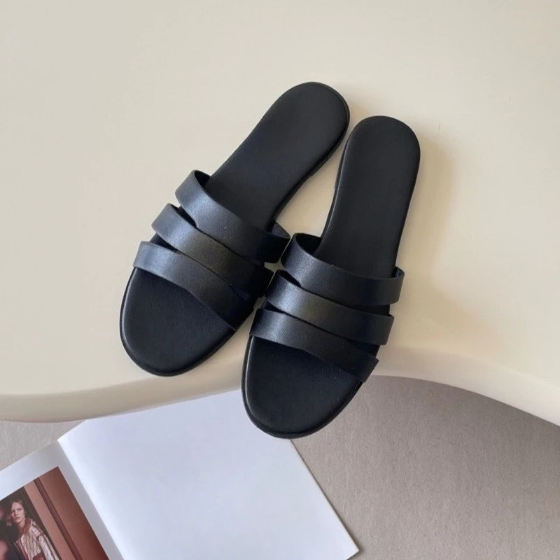2026 Summer New Women's Cutout Flat Slides Sandals Casual Open Toe Beach Shoes Fashion Outdoor Vacation Essentials for Ladies
2026 Summer New Women's Cutout Flat Slides Sandals Casual Open Toe Beach Shoes Fashion Outdoor Vacation Essentials for Ladies