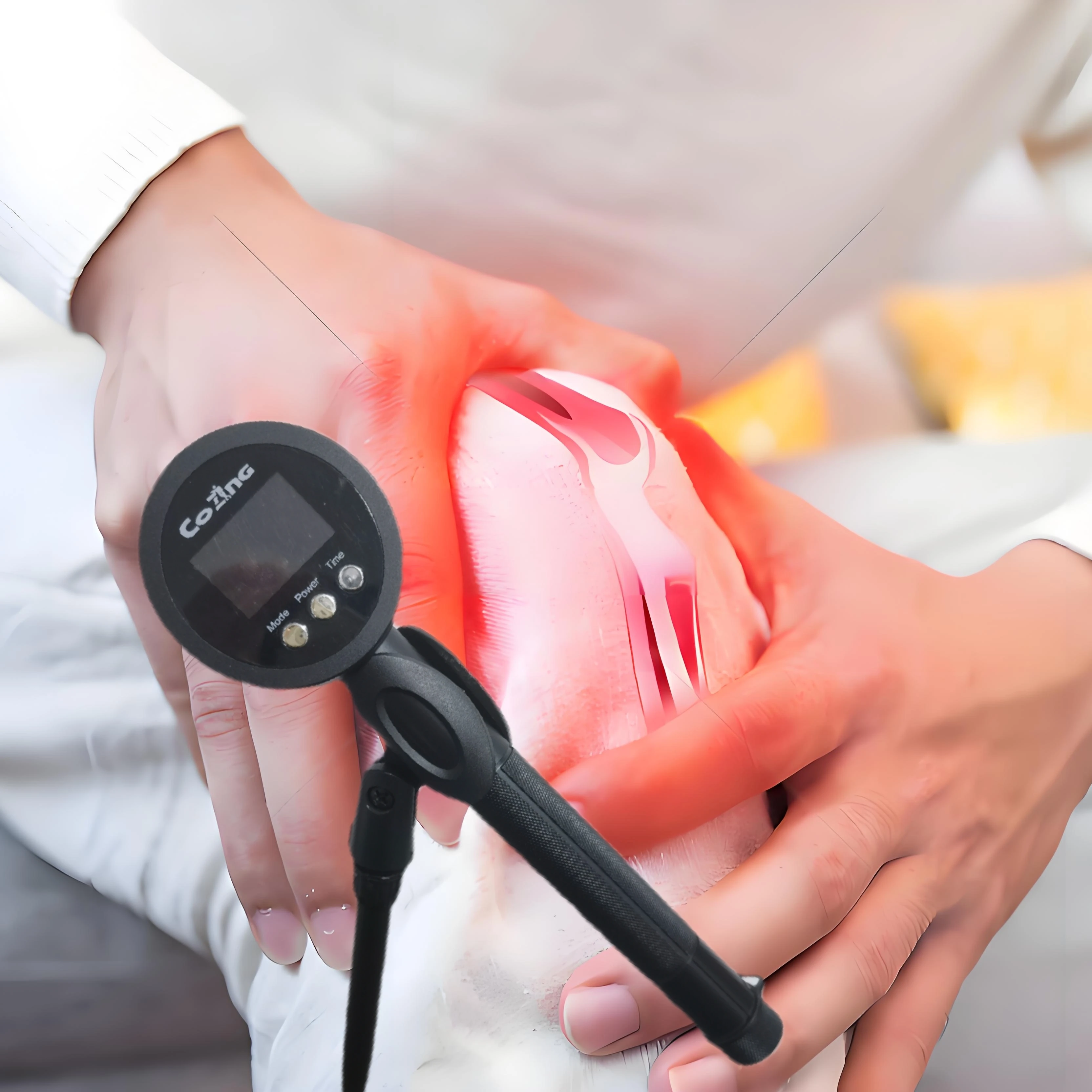 Handheld Comfortable Treatment Massager Acupuncture Device Laser Pain Relief Machine
Handheld Comfortable Treatment Massager Acupuncture Device Laser Pain Relief Machine