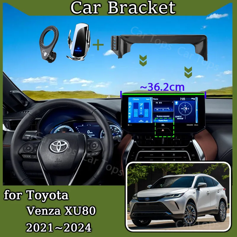 Car Mount for Toyota Venza XU80 2021~2024 12.3"Screen Mobile Phone Holder Wireless Charging Stand Gravity Bracket Accessories
Car Mount for Toyota Venza XU80 2021~2024 12.3"Screen Mobile Phone Holder Wireless Charging Stand Gravity Bracket Accessories
