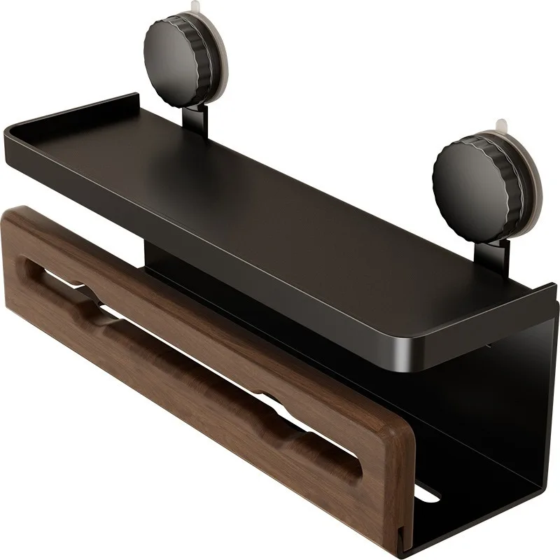 Walnut Suction Cup Tissue Holder for Bathroom Storage Mobile Phone Holder Solid Wood Tissue Box
Walnut Suction Cup Tissue Holder for Bathroom Storage Mobile Phone Holder Solid Wood Tissue Box