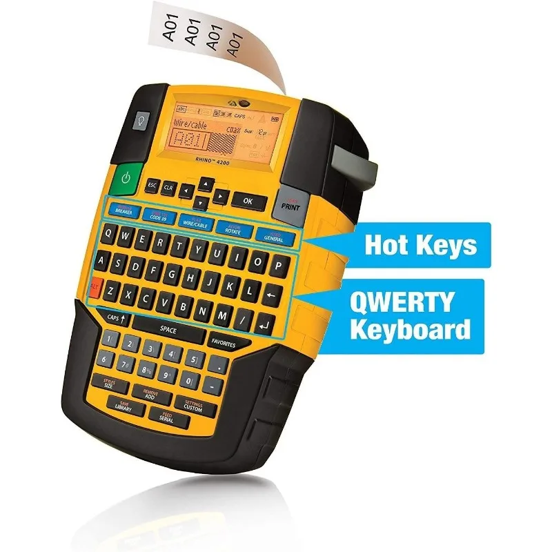 Time-saving hotkey industrial durable label manufacturer label printer for workplace and heavy label work
Time-saving hotkey industrial durable label manufacturer label printer for workplace and heavy label work