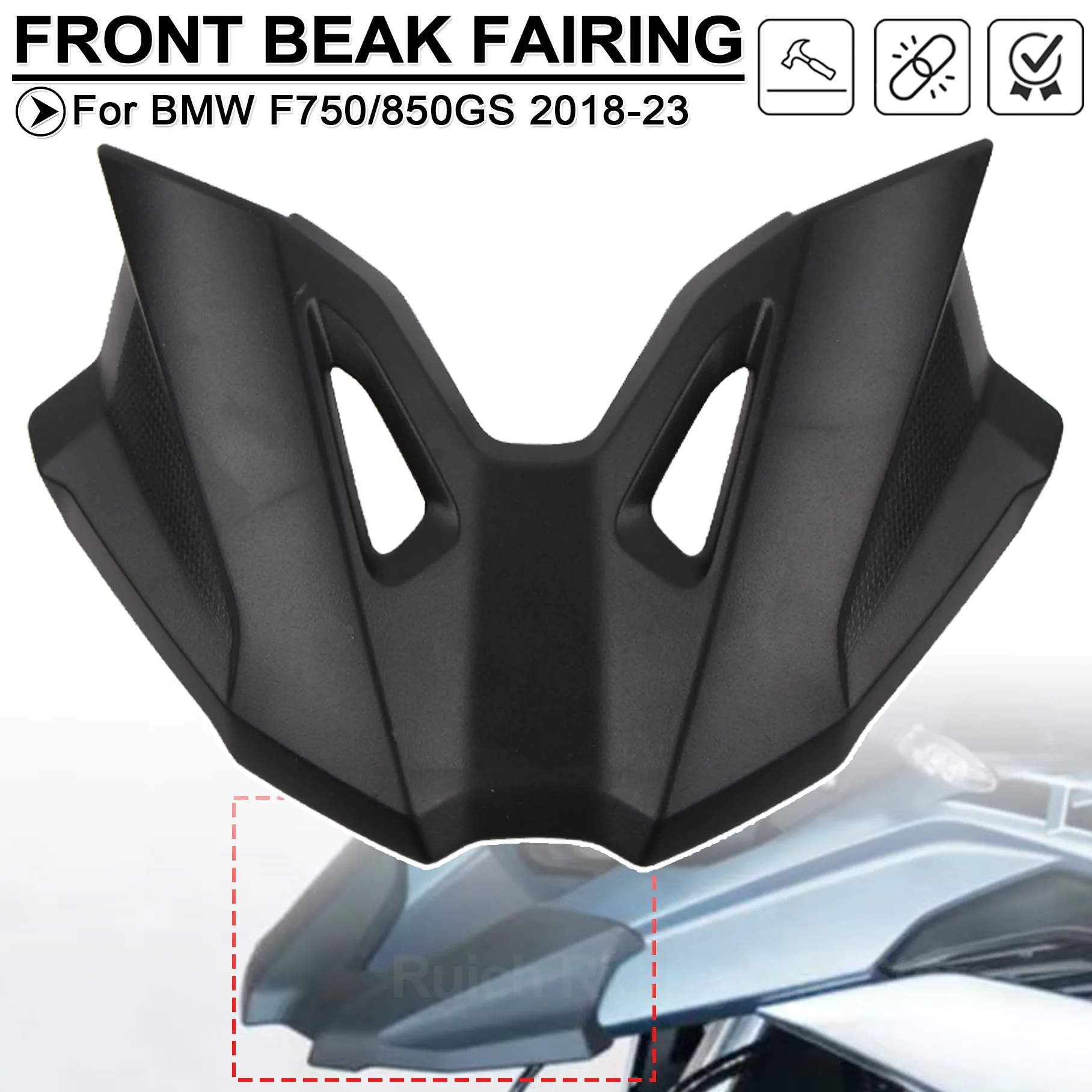 Motorcycle Front Beak Extension Fairing Cowl Protevtion Cover For BMW F850GS F750GS F750 F850 F 850 750 GS 750GS 850GS 2018-2023
Motorcycle Front Beak Extension Fairing Cowl Protevtion Cover For BMW F850GS F750GS F750 F850 F 850 750 GS 750GS 850GS 2018-2023