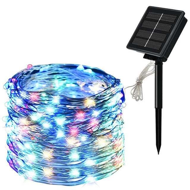 New year Solar Lamp LED Outdoor 12m/7m LED String Lights Fairy Holiday Christmas Party Garlands Solar Garden Waterproof Lights
New year Solar Lamp LED Outdoor 12m/7m LED String Lights Fairy Holiday Christmas Party Garlands Solar Garden Waterproof Lights