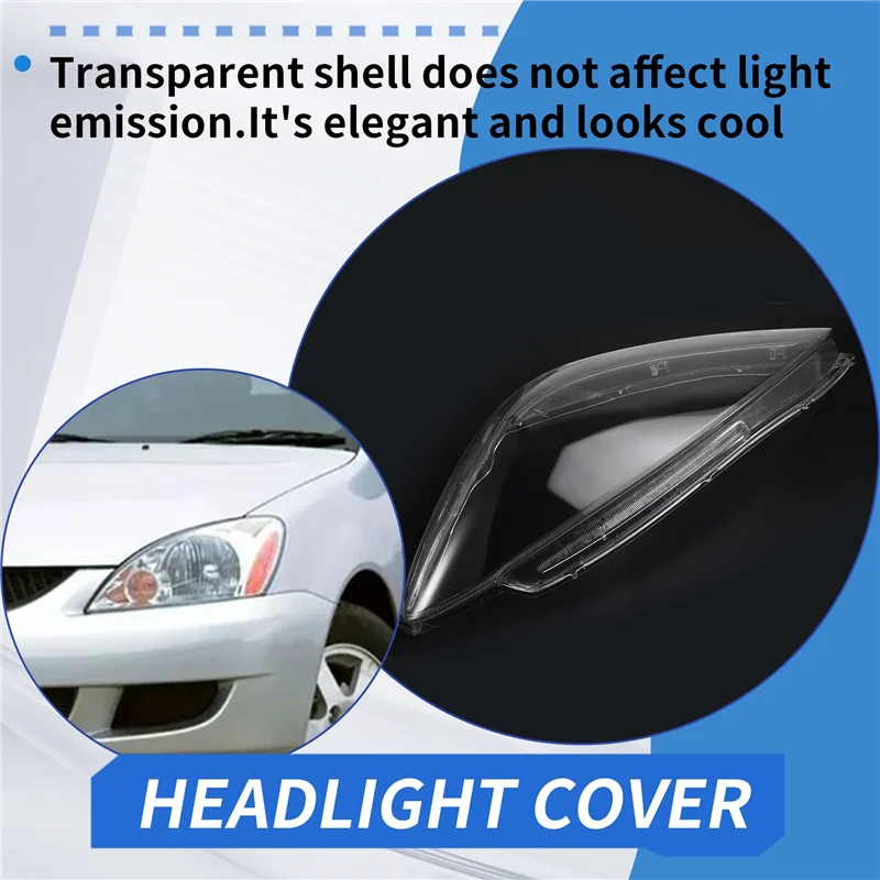 Reliable-Car Headlight Shell Headlight Cover Headlamp Lens Headlight Mask For Mitsubishi Lancer (Overseas Version) 2003-2005
Reliable-Car Headlight Shell Headlight Cover Headlamp Lens Headlight Mask For Mitsubishi Lancer (Overseas Version) 2003-2005