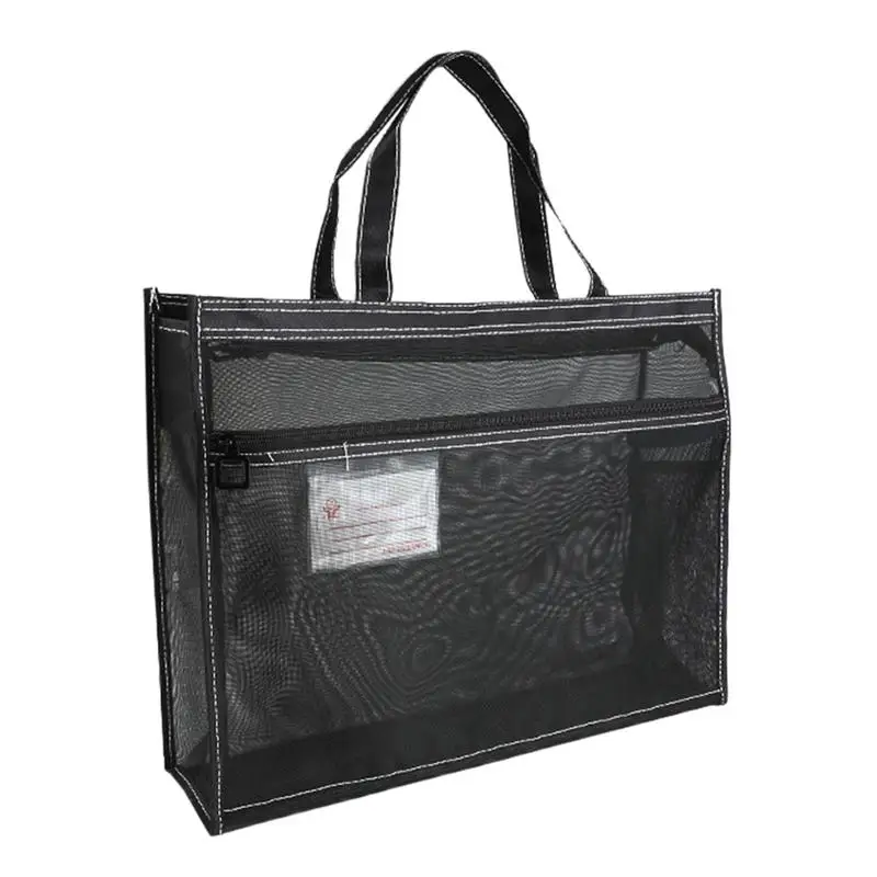 Portable A3 Mesh Zipper Pouch Bag Creative Document Book Bag with Handle Oxford Book Storage Bag Artwork Storage Bag
Portable A3 Mesh Zipper Pouch Bag Creative Document Book Bag with Handle Oxford Book Storage Bag Artwork Storage Bag