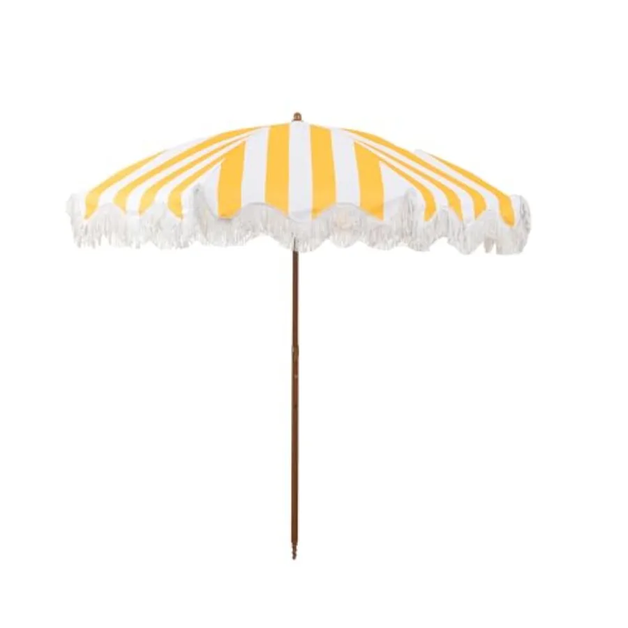 Boho beach patio umbrella for pool garden deck, 6.5FT fringe design, aluminum pole, adjustable height tilt, beige and white
Boho beach patio umbrella for pool garden deck, 6.5FT fringe design, aluminum pole, adjustable height tilt, beige and white