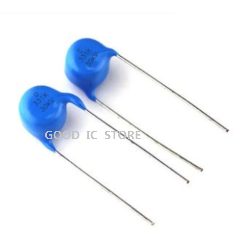 10PCS CT81 ultra-high voltage ceramic capacitor30KV 331K chip diameter 10mm material Y5T oil fume purification laser commonly us
10PCS CT81 ultra-high voltage ceramic capacitor30KV 331K chip diameter 10mm material Y5T oil fume purification laser commonly us