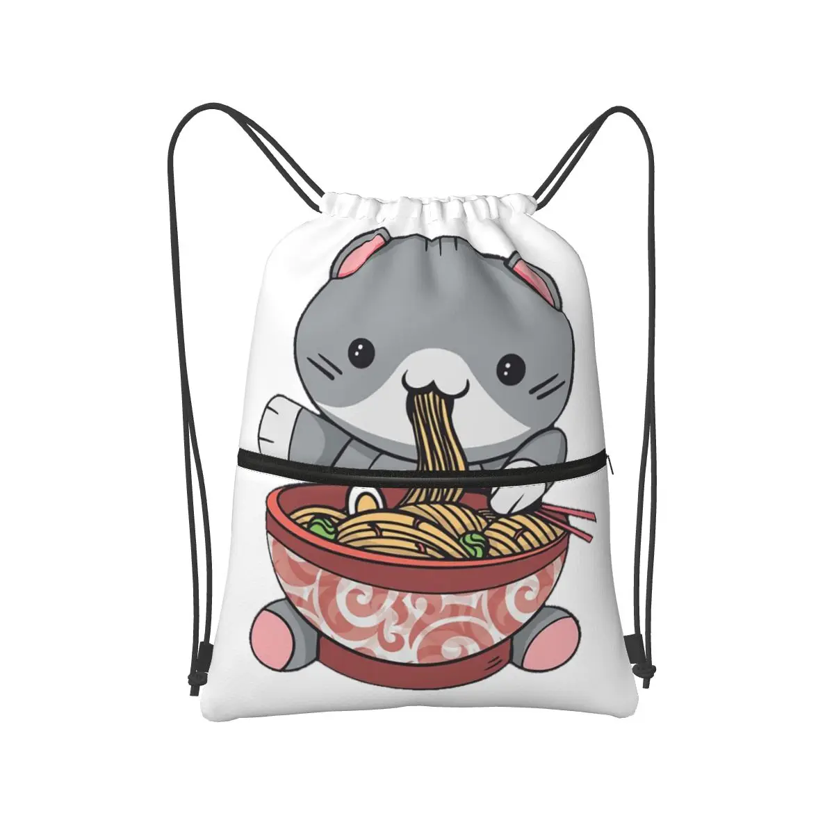Kawaii Ramen Cat Backpacks Fashion Drawstring Bags Storage Bag Book Bags for Man Woman School
Kawaii Ramen Cat Backpacks Fashion Drawstring Bags Storage Bag Book Bags for Man Woman School