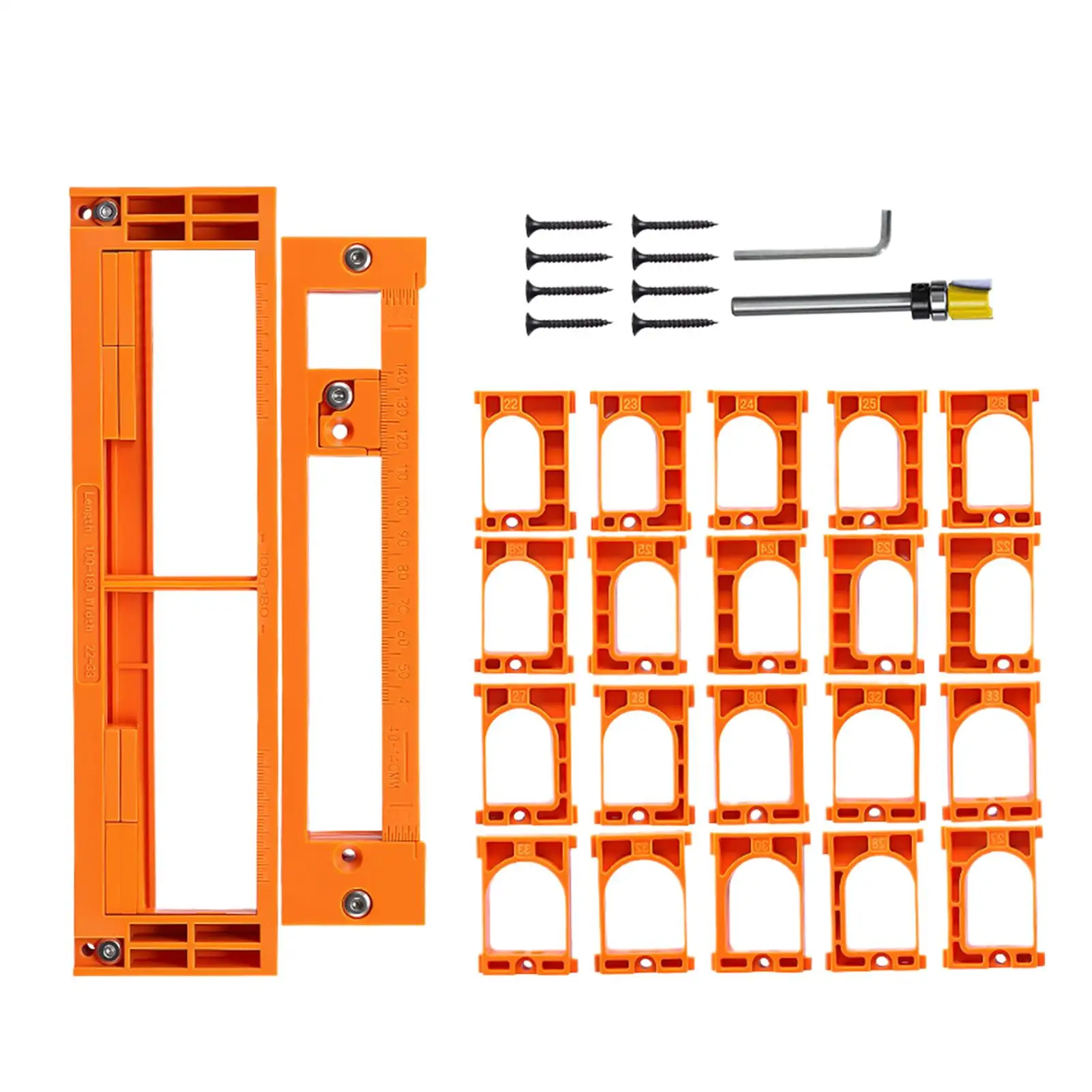 Concealed Hinge Slotting Template Reusable Adjustable Lightweight 10 Width Cancealed Cabinet Connector Jig For Cabinets Doors
Concealed Hinge Slotting Template Reusable Adjustable Lightweight 10 Width Cancealed Cabinet Connector Jig For Cabinets Doors