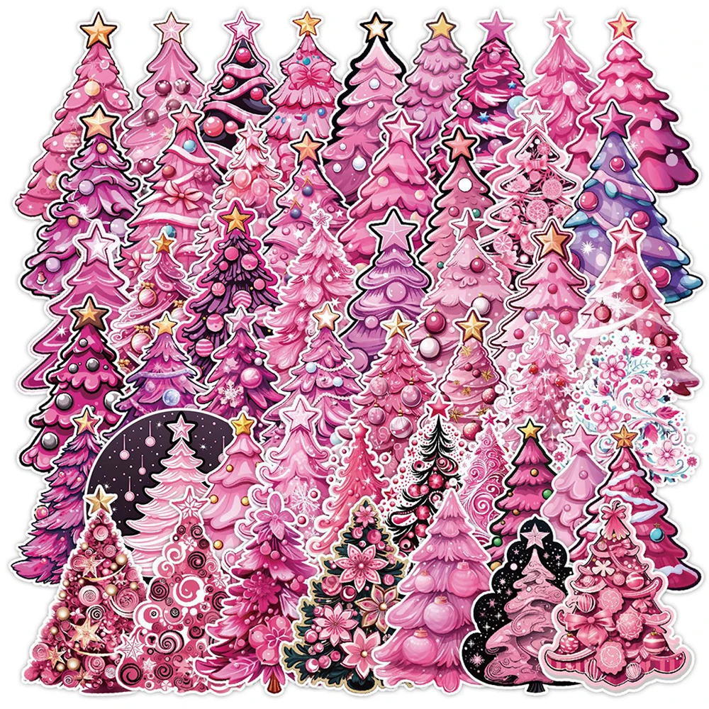 10/30/50PCS Cute Pink Christmas Tree Cartoon Stickers Graffiti Decals Kid Toy Gift DIY Fridge Helmet Phone Laptop Sticker Gift
10/30/50PCS Cute Pink Christmas Tree Cartoon Stickers Graffiti Decals Kid Toy Gift DIY Fridge Helmet Phone Laptop Sticker Gift