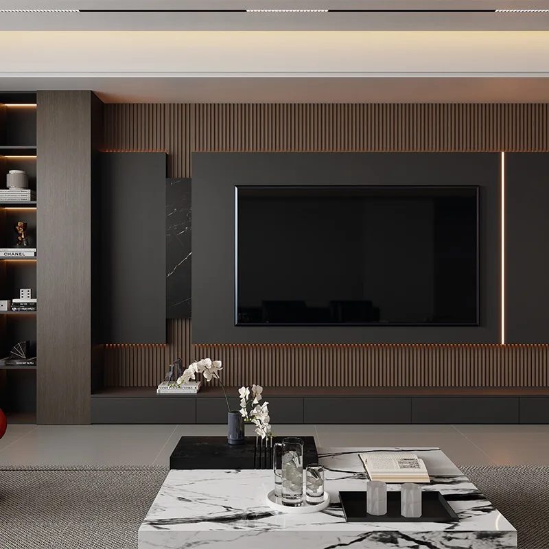 Комбинированный телевизор для гостиной, итальянский свет, роскошный минималистичный напольный шкаф для телевизора с боковым шкафом, элитный дом
Комбинированный телевизор для гостиной, итальянский свет, роскошный минималистичный напольный шкаф для телевизора с боковым шкафом, элитный дом