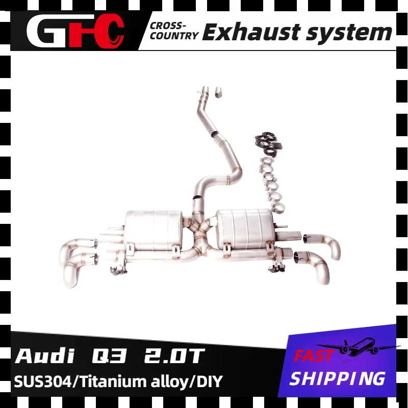 Высокопроизводительная выхлопная система GFC Catback SUS304, с клапанным глушителем и без наконечника. OEM-диффузор,Для Audi Q3 2.0T 2019-2023 гг.
Высокопроизводительная выхлопная система GFC Catback SUS304, с клапанным глушителем и без наконечника. OEM-диффузор,Для Audi Q3 2.0T 2019-2023 гг.