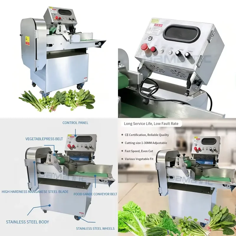 Automatic Vegetable Slicer Cutter Shredding Machine Leafy Vegetable Cutting Machine
Automatic Vegetable Slicer Cutter Shredding Machine Leafy Vegetable Cutting Machine