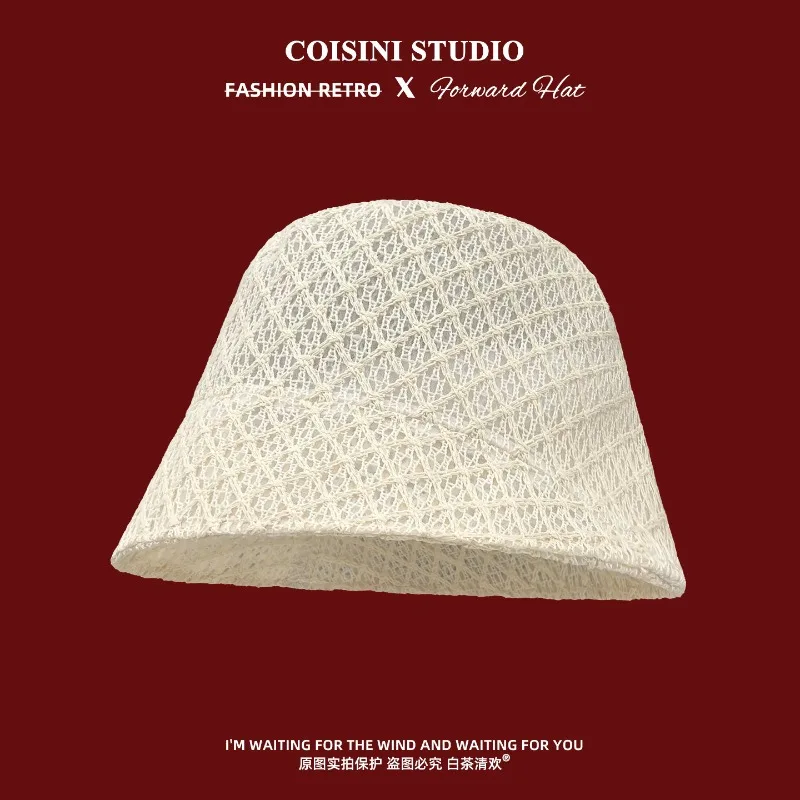 Korean Simple Casual Woven Bucket Hat Women's Spring and Summer Versatile Wide Brim To Shade The Sun and Breathable Sun Caps
Korean Simple Casual Woven Bucket Hat Women's Spring and Summer Versatile Wide Brim To Shade The Sun and Breathable Sun Caps