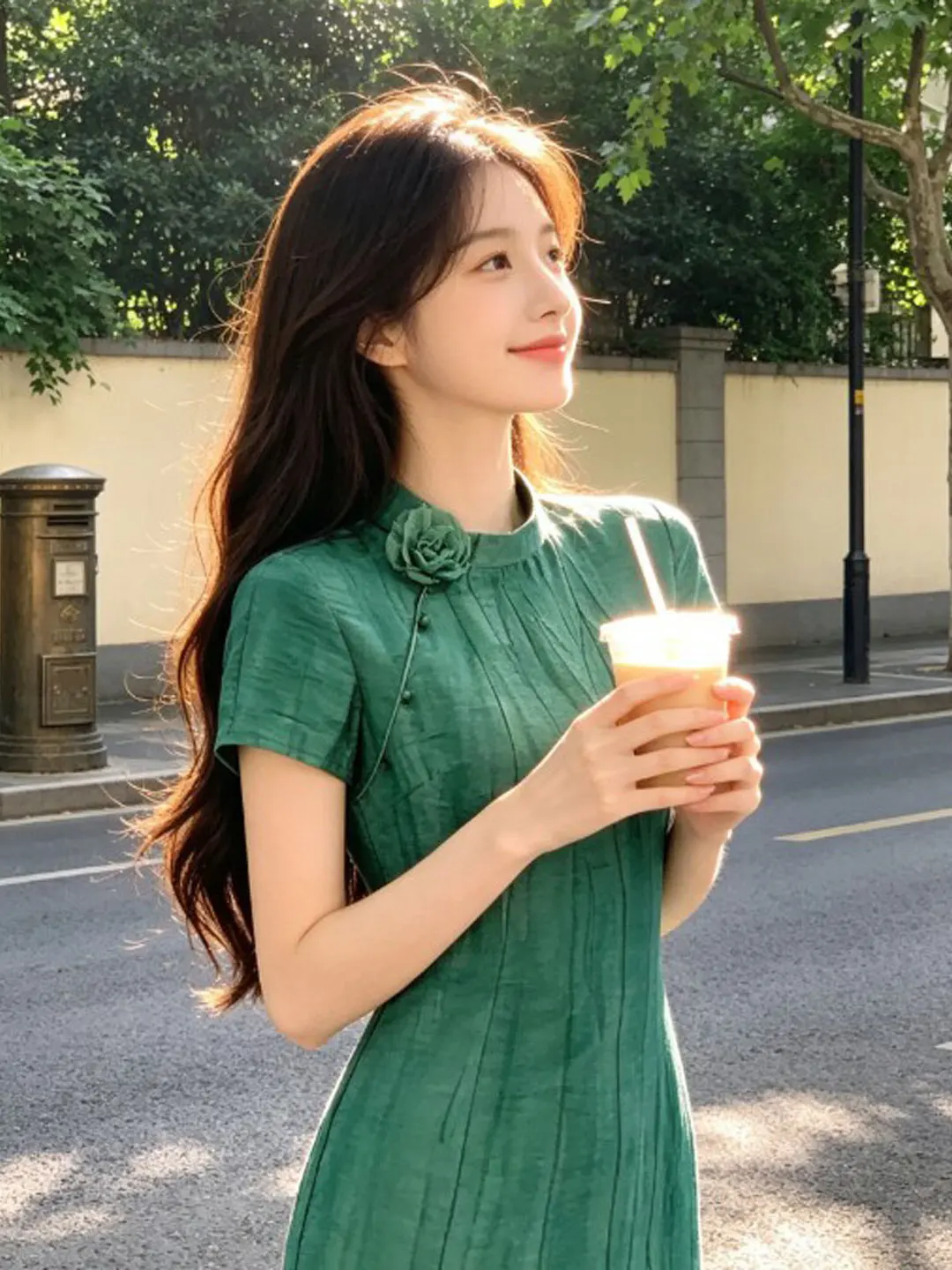 Retro Unique Stylish Long Slim Fit Dress Beautiful Floral Embroidery Waist Cinch Summer Short Sleeve Midi Dress for Women
Retro Unique Stylish Long Slim Fit Dress Beautiful Floral Embroidery Waist Cinch Summer Short Sleeve Midi Dress for Women