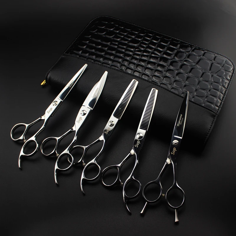 High Quality Worth Buying 6.0 Inch GM5 Barber Hairdressing Scissors for Beard Straight HairThinning Scissors
High Quality Worth Buying 6.0 Inch GM5 Barber Hairdressing Scissors for Beard Straight HairThinning Scissors
