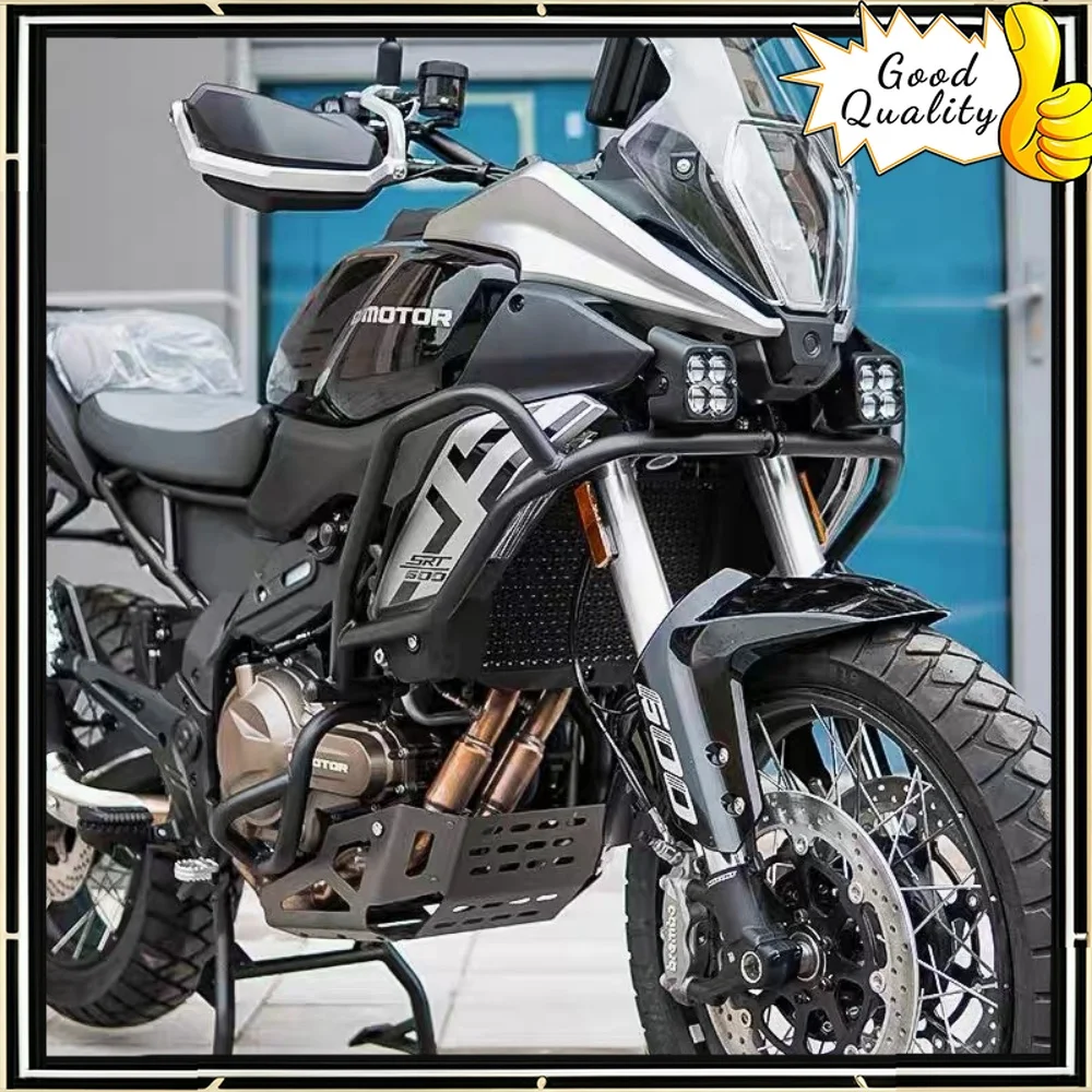 For QJMOTOR SRT600 Modified Thickened Anti-Fall Bumper, Top and Bottom Bars, Full-Wrap Protection, Carbon Steel Parts
For QJMOTOR SRT600 Modified Thickened Anti-Fall Bumper, Top and Bottom Bars, Full-Wrap Protection, Carbon Steel Parts