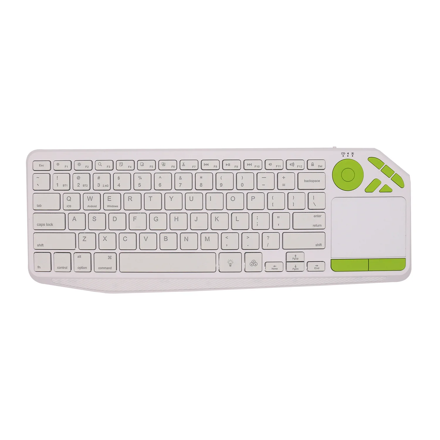 Bluetooth 2.4G wireless touch dual-mode keyboard, computer tablet smart TV keyboard, multimedia hotkey keyboard
Bluetooth 2.4G wireless touch dual-mode keyboard, computer tablet smart TV keyboard, multimedia hotkey keyboard