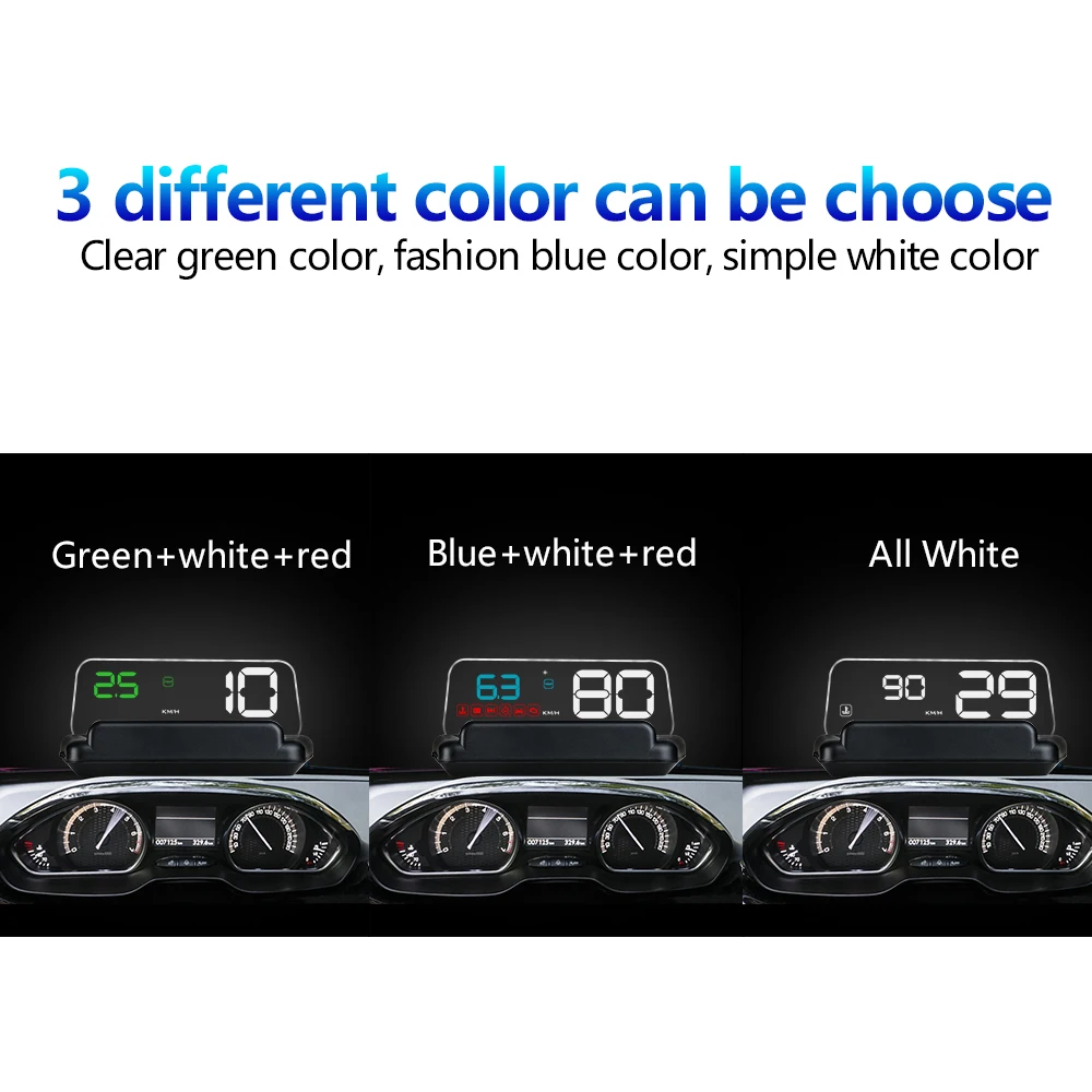 WiiYii C500 Type-C Connection 5-inch LED Screen OBD2 Smart Gauge GPS Speedometer Head up Display Black 1 Year Warranty for Car
WiiYii C500 Type-C Connection 5-inch LED Screen OBD2 Smart Gauge GPS Speedometer Head up Display Black 1 Year Warranty for Car