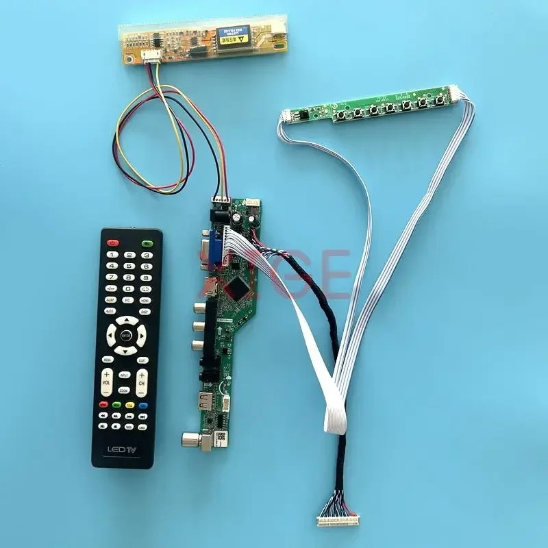 Driver Controller Board Fit LTN170WX LTN170X2 QD17TL02 1440*900 Analog TV 1CCFL IR+USB+AV+HDMI+VGA DIY Kit LCD Panel LVDS 30-Pin
Driver Controller Board Fit LTN170WX LTN170X2 QD17TL02 1440*900 Analog TV 1CCFL IR+USB+AV+HDMI+VGA DIY Kit LCD Panel LVDS 30-Pin