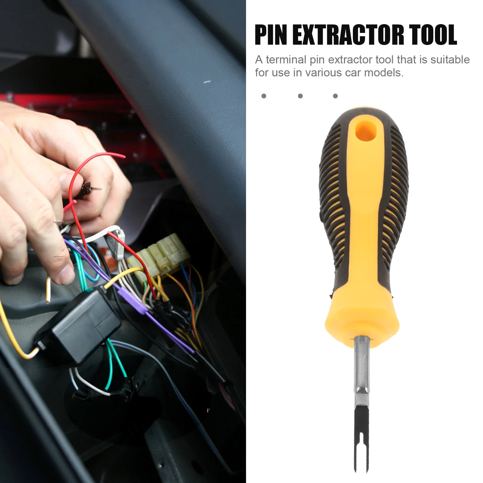 3mm Pin Extractor Tool for Car Wire Harness Connector Terminal Removal Electrical Mechanics Pin Removal Tool Set
3mm Pin Extractor Tool for Car Wire Harness Connector Terminal Removal Electrical Mechanics Pin Removal Tool Set