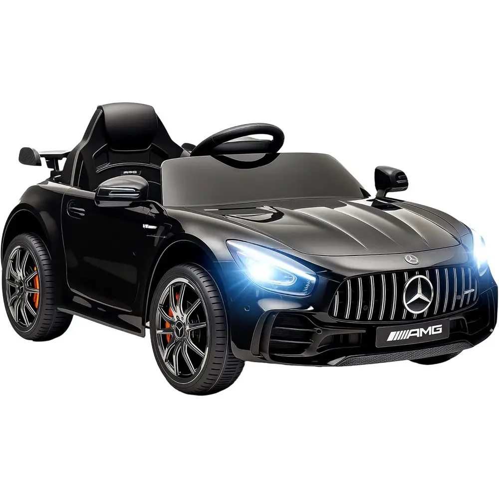 Licensed 12V Kids Ride on Electric Car, Remote Control, Transport Wheels, Start, Lights, Music, Horn, Suitable for Ages 3-6, Bla
Licensed 12V Kids Ride on Electric Car, Remote Control, Transport Wheels, Start, Lights, Music, Horn, Suitable for Ages 3-6, Bla