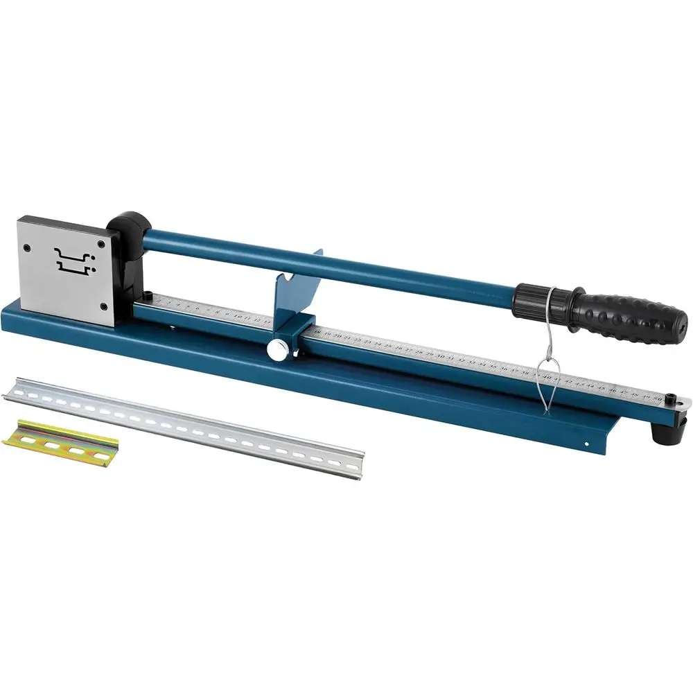 Ручной инструмент для резки DIN-рейки с двойным пазом и двойной мерной линейкой 50 см для резки алюминиевых профилей шириной 35 мм и высотой 7,5 мм
Ручной инструмент для резки DIN-рейки с двойным пазом и двойной мерной линейкой 50 см для резки алюминиевых профилей шириной 35 мм и высотой 7,5 мм