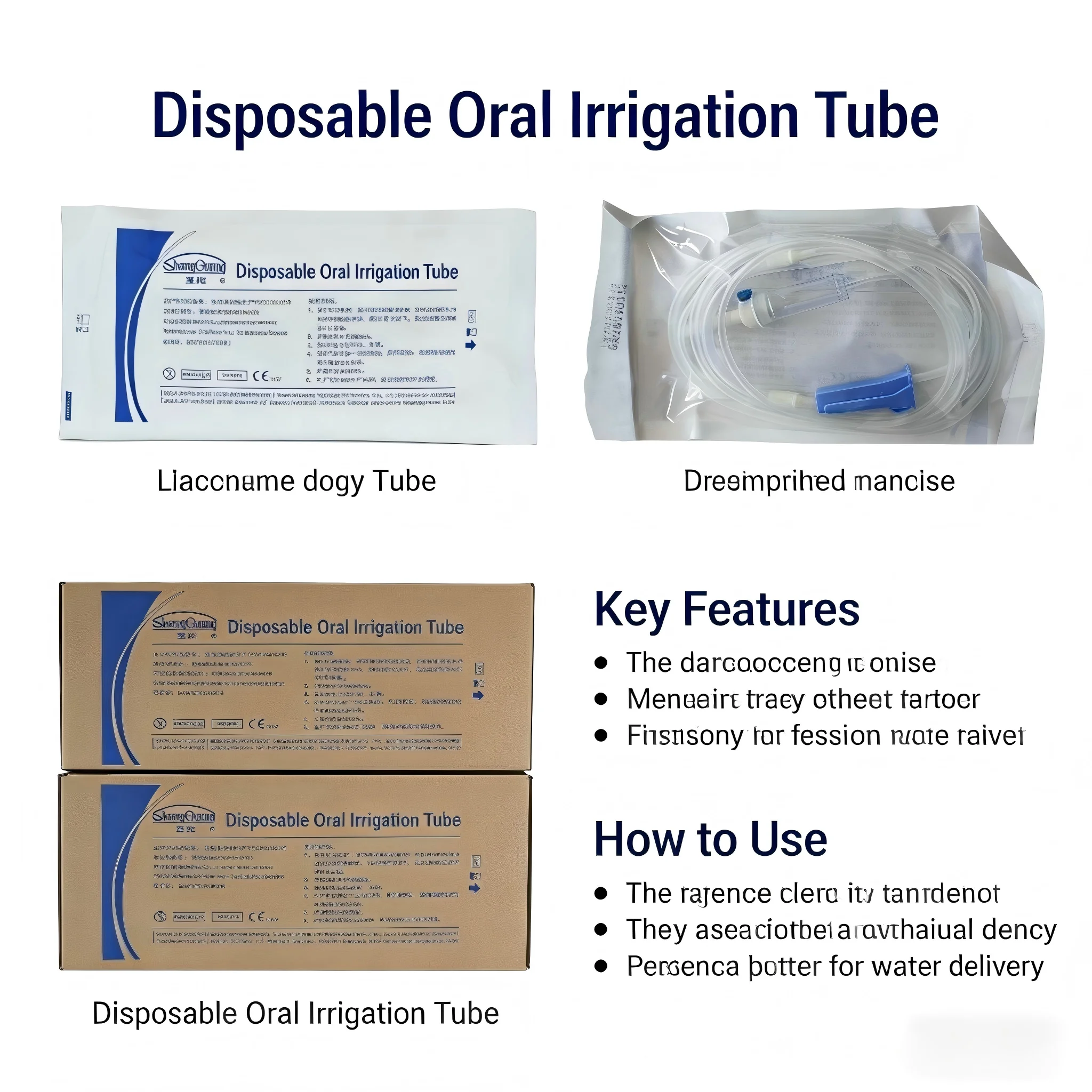 Disposable Oral Water Supply Tube | Water Delivery Tubing for Dental Implant Motor
Disposable Oral Water Supply Tube | Water Delivery Tubing for Dental Implant Motor