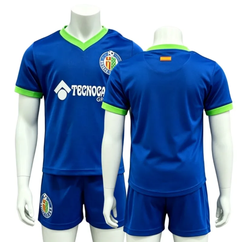 Getafe Style Soccer Jersey Set Adlut/Youth Football Kit Blue Short Sleeve Shirt + Shorts Uniform Spain Team Fan Sportswear S-4XL
Getafe Style Soccer Jersey Set Adlut/Youth Football Kit Blue Short Sleeve Shirt + Shorts Uniform Spain Team Fan Sportswear S-4XL