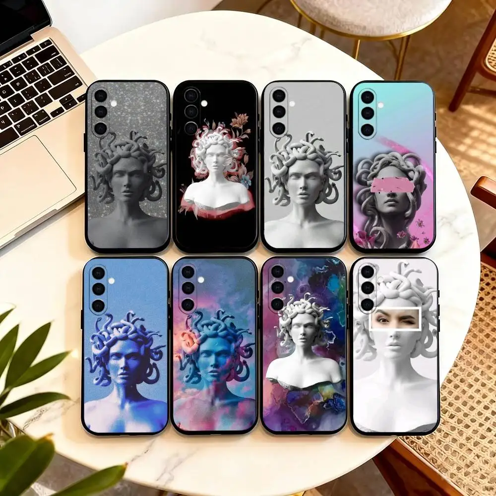 Medusa Greek M-Mythology Phone Case Black Silicone Soft For Samsung Galaxy A73,A72,A71,A70,A53,A52,A51
Medusa Greek M-Mythology Phone Case Black Silicone Soft For Samsung Galaxy A73,A72,A71,A70,A53,A52,A51