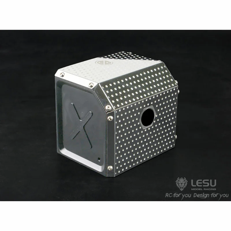 Lesu Metal Exhaust Box B DIY For 1/14 Tamiyaya 1851 RC Model Tractor Truck Remote Control Cars Spare Parts TH02317
Lesu Metal Exhaust Box B DIY For 1/14 Tamiyaya 1851 RC Model Tractor Truck Remote Control Cars Spare Parts TH02317