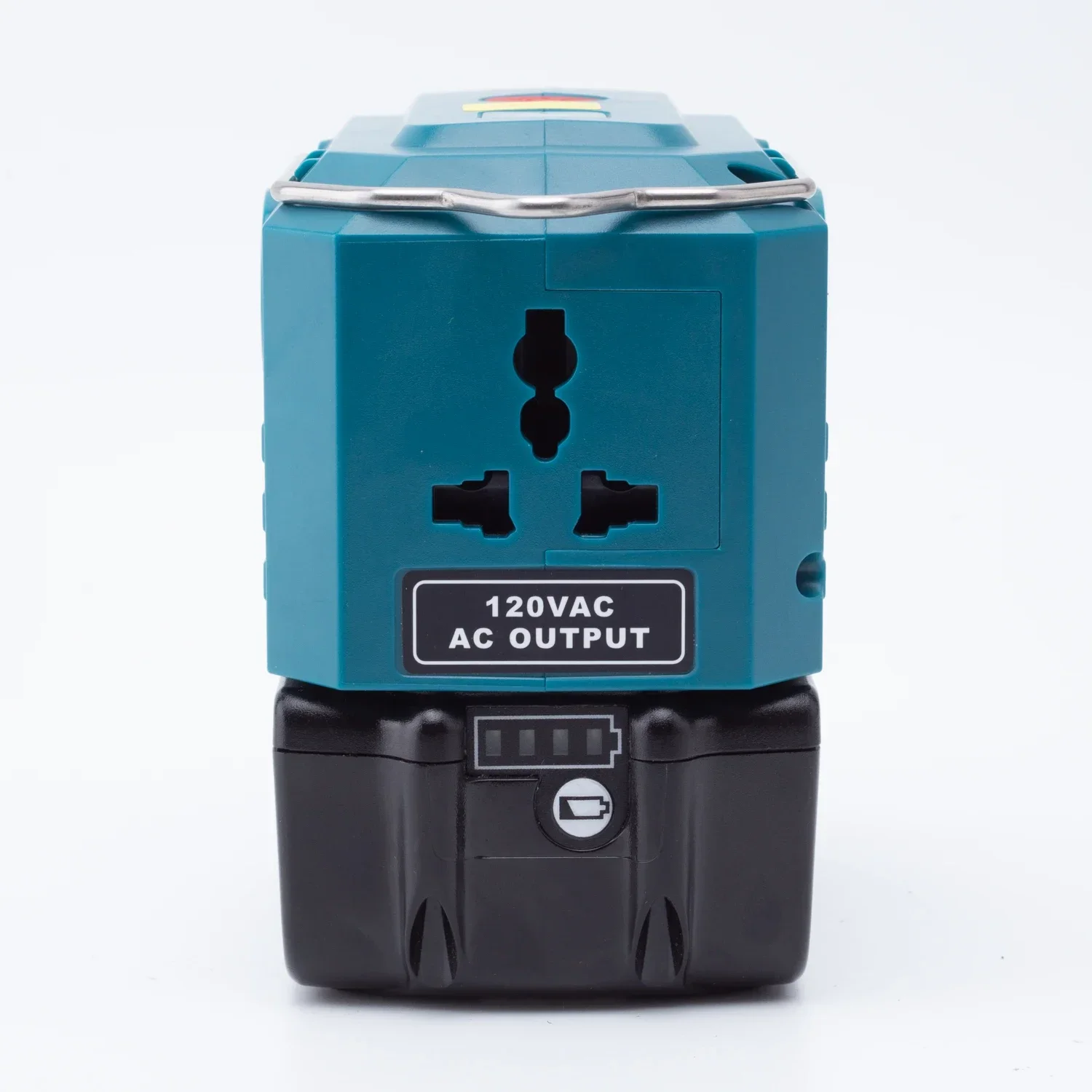 Power Inverter For Makita 18V Battery To 120V/220V AC Output Portable Modified Sine Wave Inverter Generator With USB Type-C
Power Inverter For Makita 18V Battery To 120V/220V AC Output Portable Modified Sine Wave Inverter Generator With USB Type-C