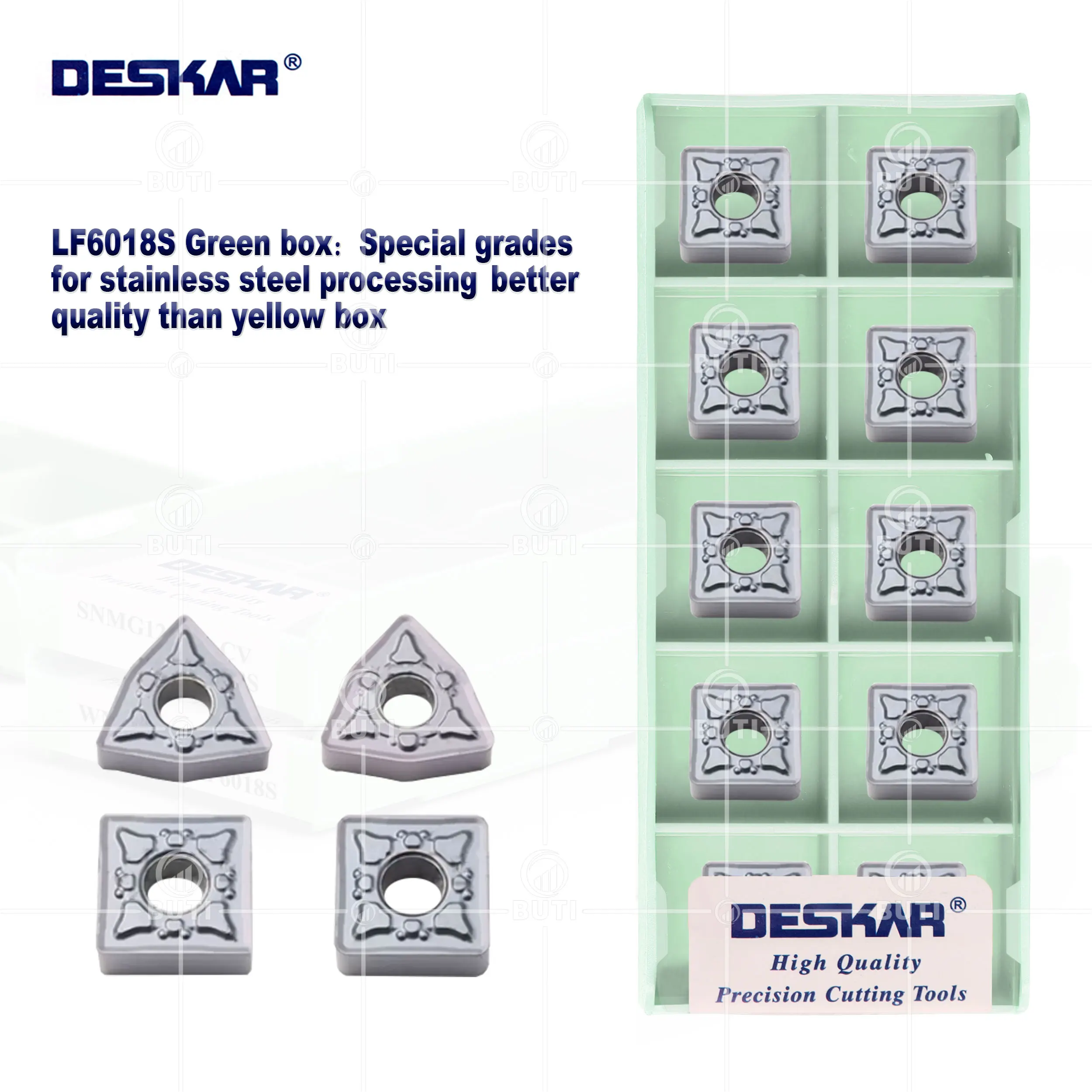DESKAR 100% оригинальный высококачественный WNMG080408 WNMG080412 SNMG120408 SNMG120412 CV LF6018S CNC токарный Карбид режущие инструменты
DESKAR 100% оригинальный высококачественный WNMG080408 WNMG080412 SNMG120408 SNMG120412 CV LF6018S CNC токарный Карбид режущие инструменты