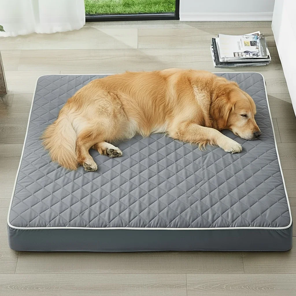 KEEHOME Oversized Pet Mattress Featuring a Detachable Washable Cover And a Non-Slip Base, Designed with Multi-Needle Stitching, Suitable
KEEHOME Oversized Pet Mattress Featuring a Detachable Washable Cover And a Non-Slip Base, Designed with Multi-Needle Stitching, Suitable