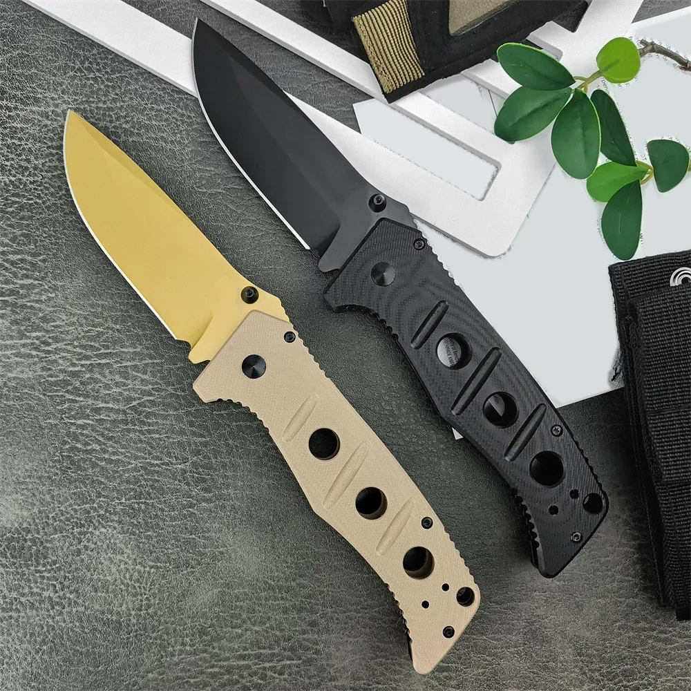 Newest Outdoors BM 275GY-1 Folding Knife D2 Steel Pocket Knives G10 Handles Tactical EDC Camping Hiking Gear Knives-Nylon Sheath
Newest Outdoors BM 275GY-1 Folding Knife D2 Steel Pocket Knives G10 Handles Tactical EDC Camping Hiking Gear Knives-Nylon Sheath
